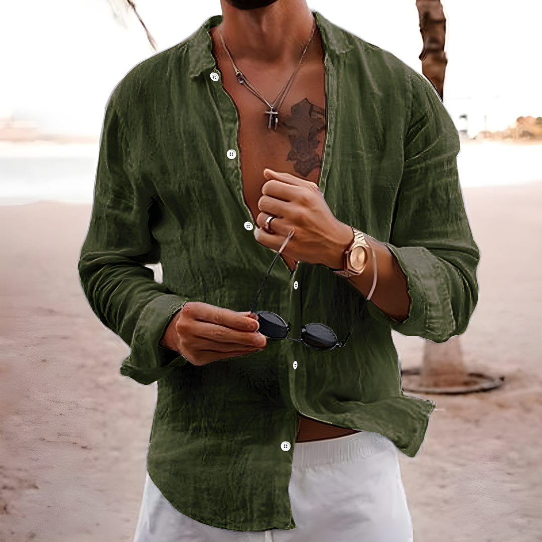 Ludo | Sommer skjorte i naturlig bomull