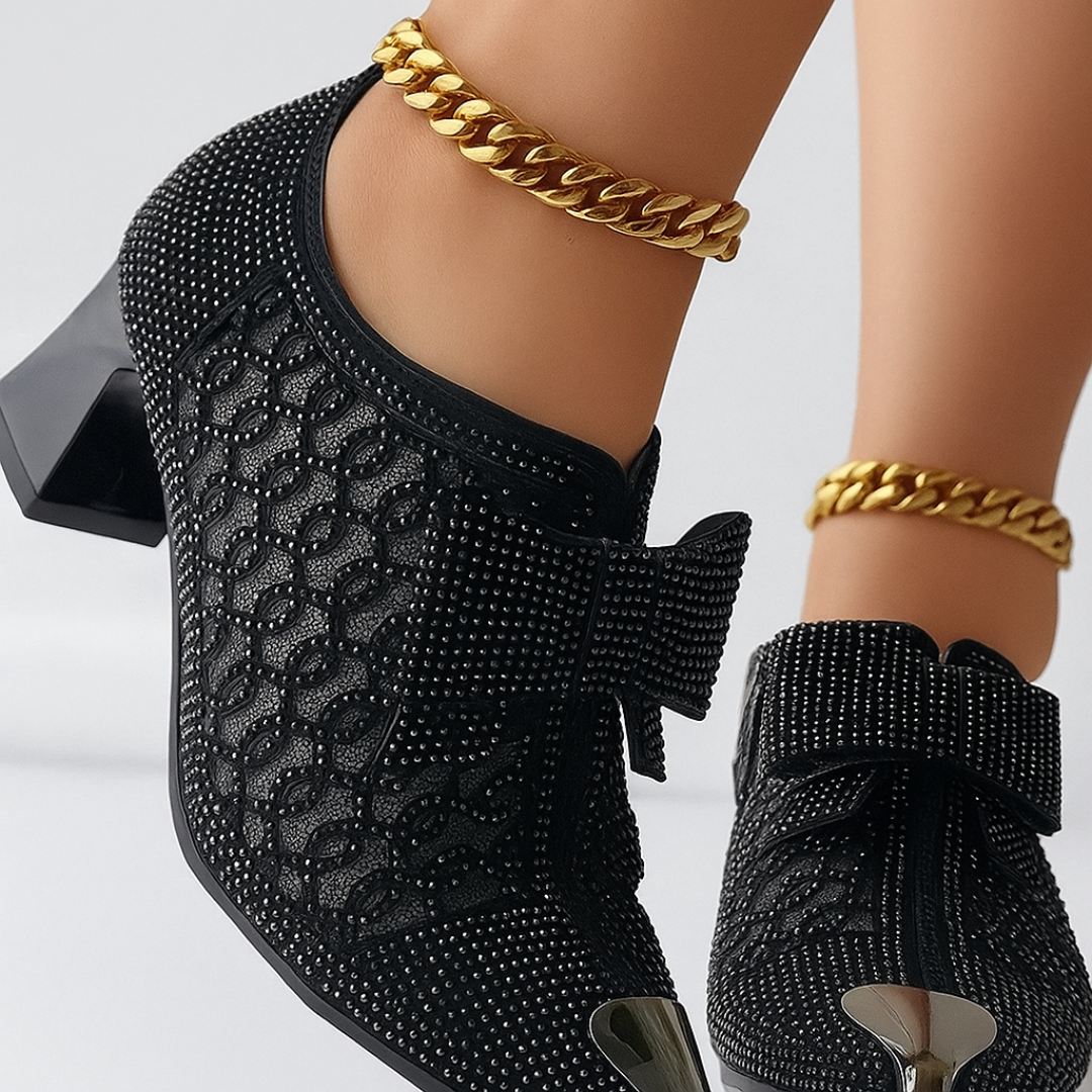 Anne | Statement Sko med Sløyfedetalj