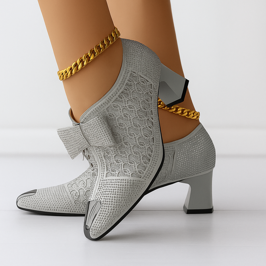 Anne | Statement Sko med Sløyfedetalj