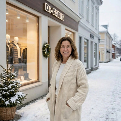 Winnie | Strikket genser med lommer