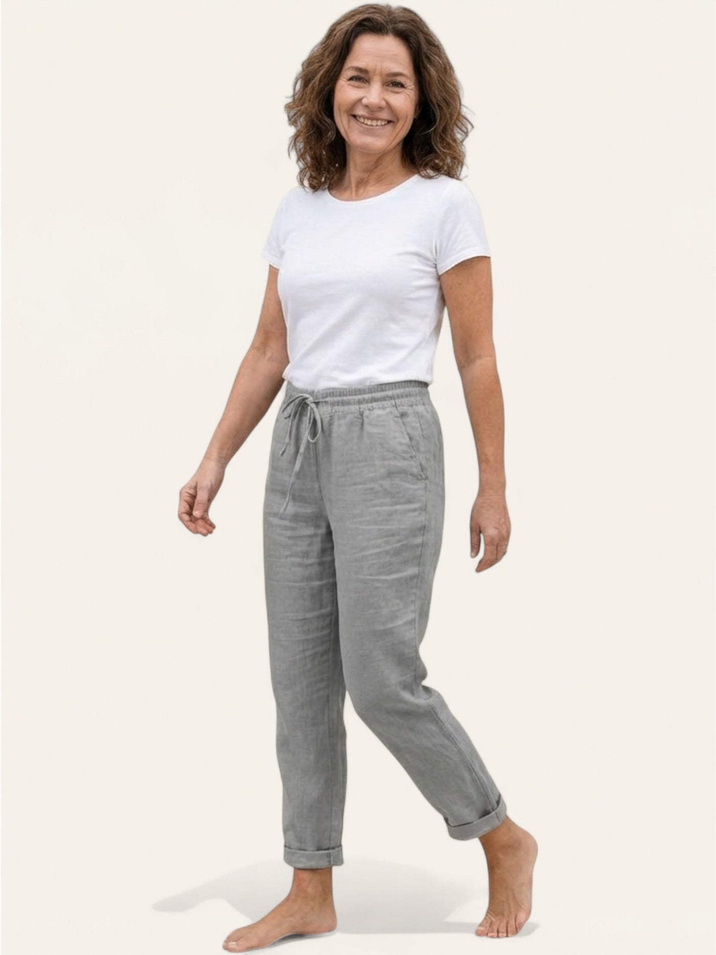 Livia | Luftige Leinenhose mit Stretch-Komfort