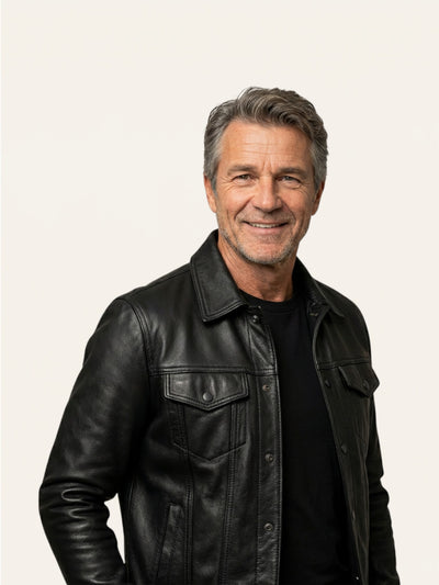 Darius™ | Premium skinnjakke i motorsykkelstil