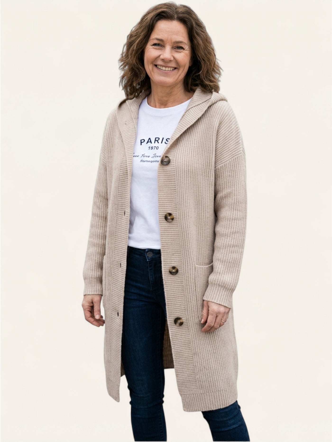 VIOLA™|LANG KARDIGAN