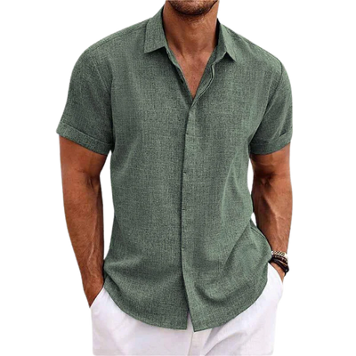 Oskar | Klassisk lin skjorte