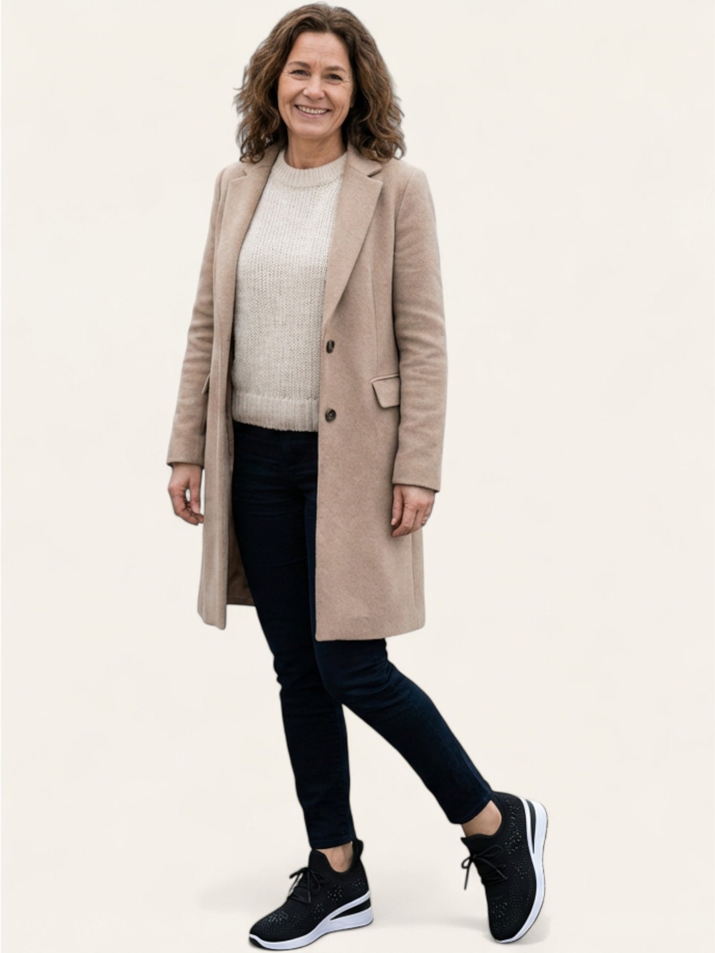 Gerd | Ortopediske treningssko med glitrende rhinestones