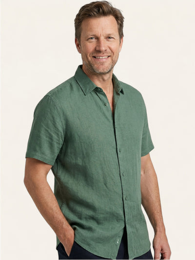 Lukas | Klassisk sommerskjorte i lin