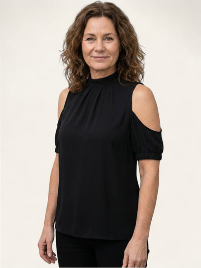 Inga | Elegant plissert bluse