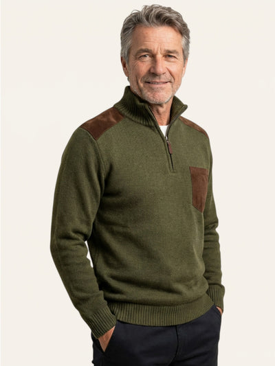 Bjorg Premium Herre Fleecejakke Med Glidelås