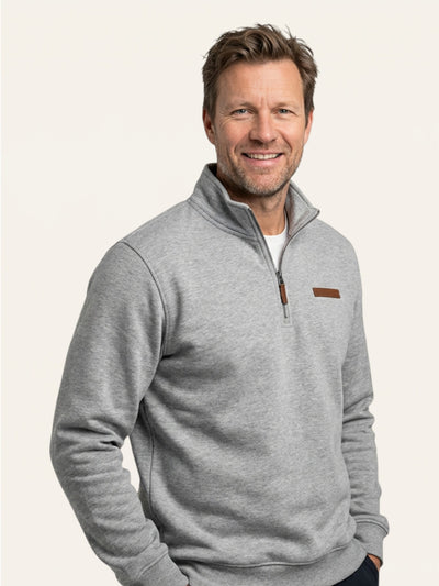 Bruno | Casual fleece-genser for menn