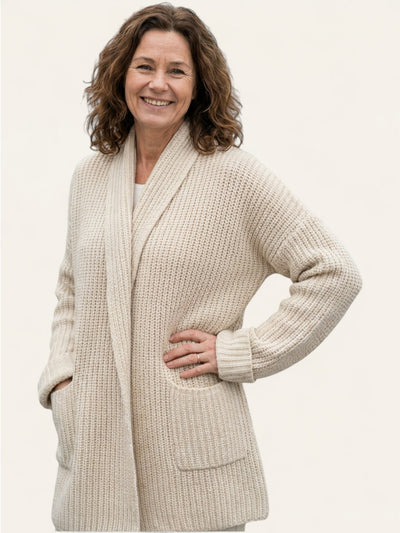 Winnie | Strikket genser med lommer