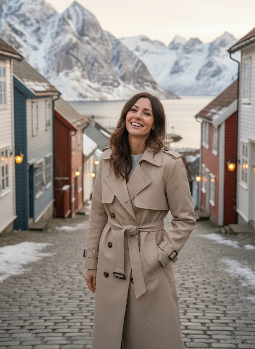 Gunhild | Trenchcoat for Kvinner