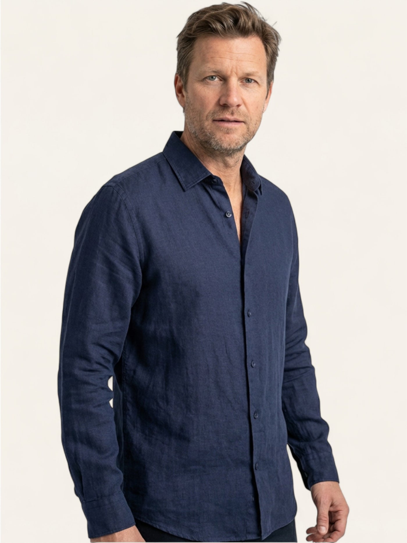 Gunnar｜Elegant oversize flanellskjorte for menn