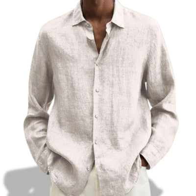 Gunnar｜Elegant oversize flanellskjorte for menn