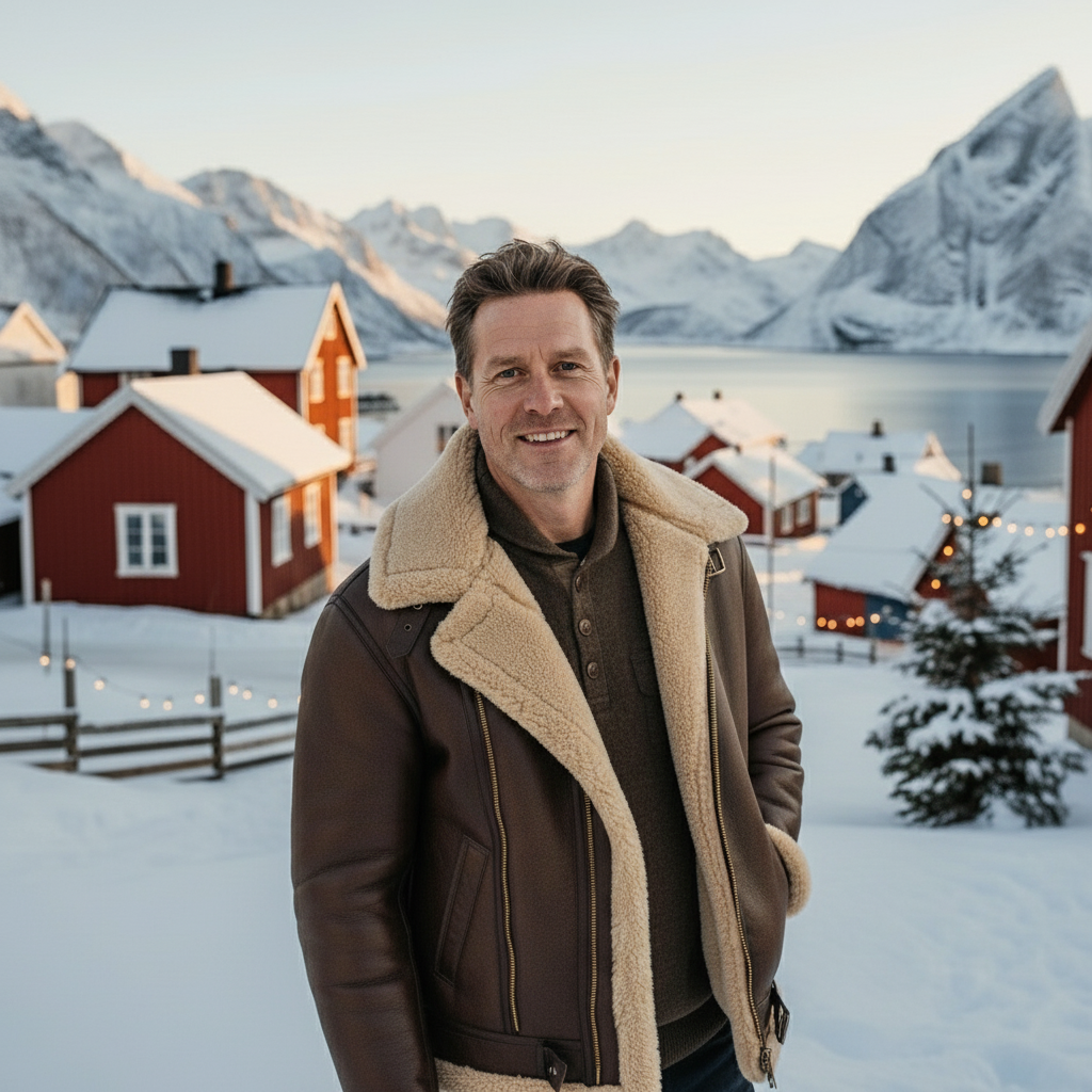 Enzo™ | Lammeull-SkinnJakke